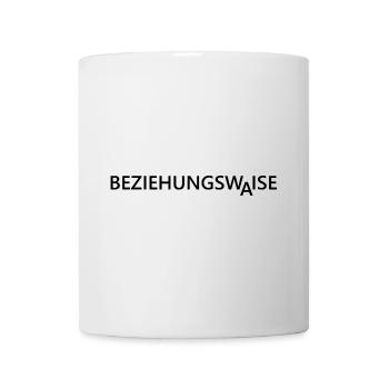 Beziehungswaise Single Sprueche - Tasse - Weiß - Vorne