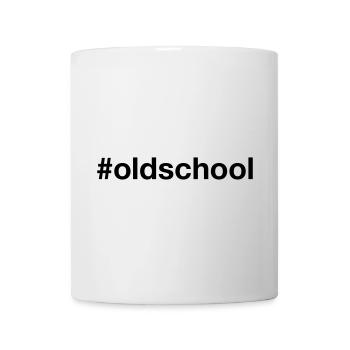 OLD SCHOOL Rétro Vintage - Mug blanc - blanc - Devant