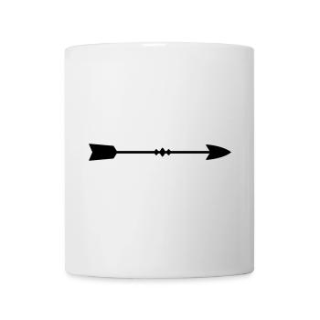 arrow - Mug - white - Front