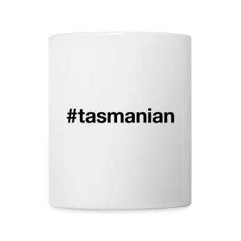 TASMANIA Australia Tasmanian Australien Hashtag - Tasse - Weiß - Vorne