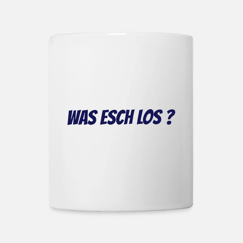 Was esch los ? - Mug blanc - blanc