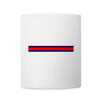 Explosion de couleurs minimalisme cool - Mug blanc - blanc - Devant