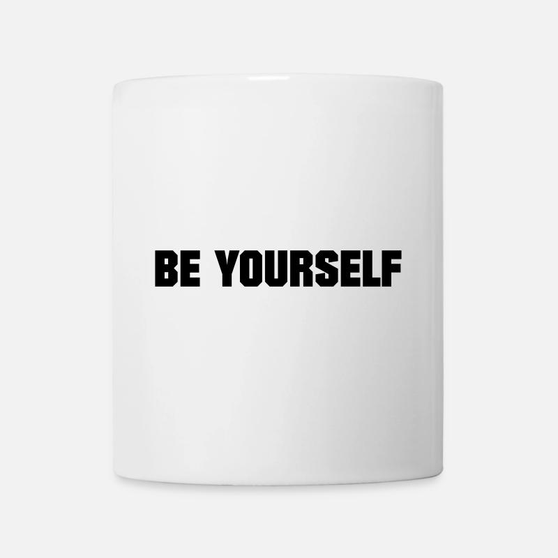 BE YOURSELF - Tasse - Weiß