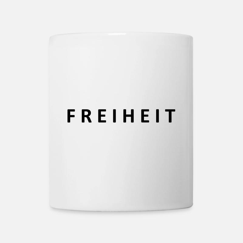 FREIHEIT - Tasse - Weiß