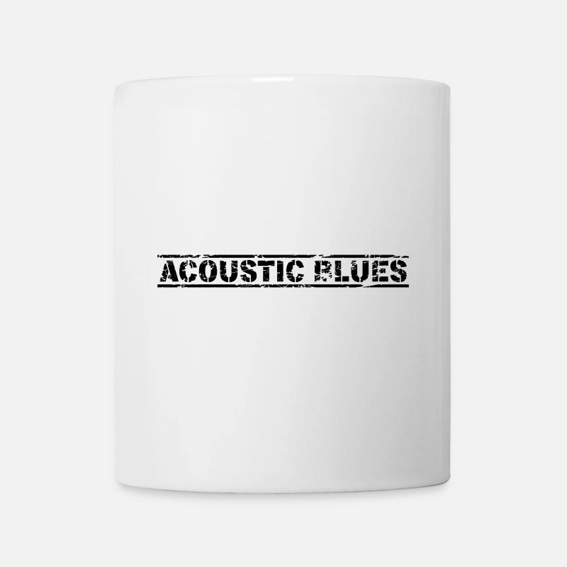 Acoustic Blues - Tasse - Weiß