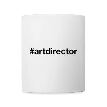 ART DIRECTOR Hashtag - Tasse - Weiß - Vorne