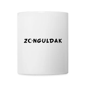 Zonguldak Drapeau de la Turquie - Mug blanc - blanc - Devant