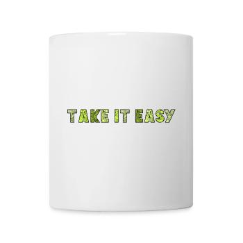 Take It Easy - Tasse - Weiß - Vorne