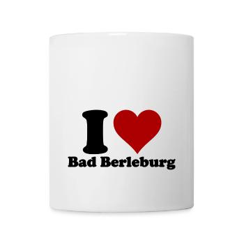 I Love Bad Berleburg - Tasse - Weiß - Vorne