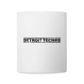 Detroit Techno - Tasse - Weiß - Vorne
