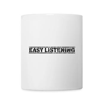 Easy Listening - Tasse - Weiß - Vorne