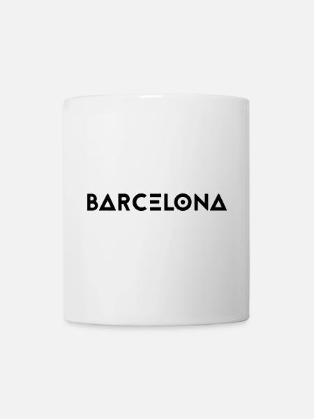 BARCELONE - Mug blanc - blanc