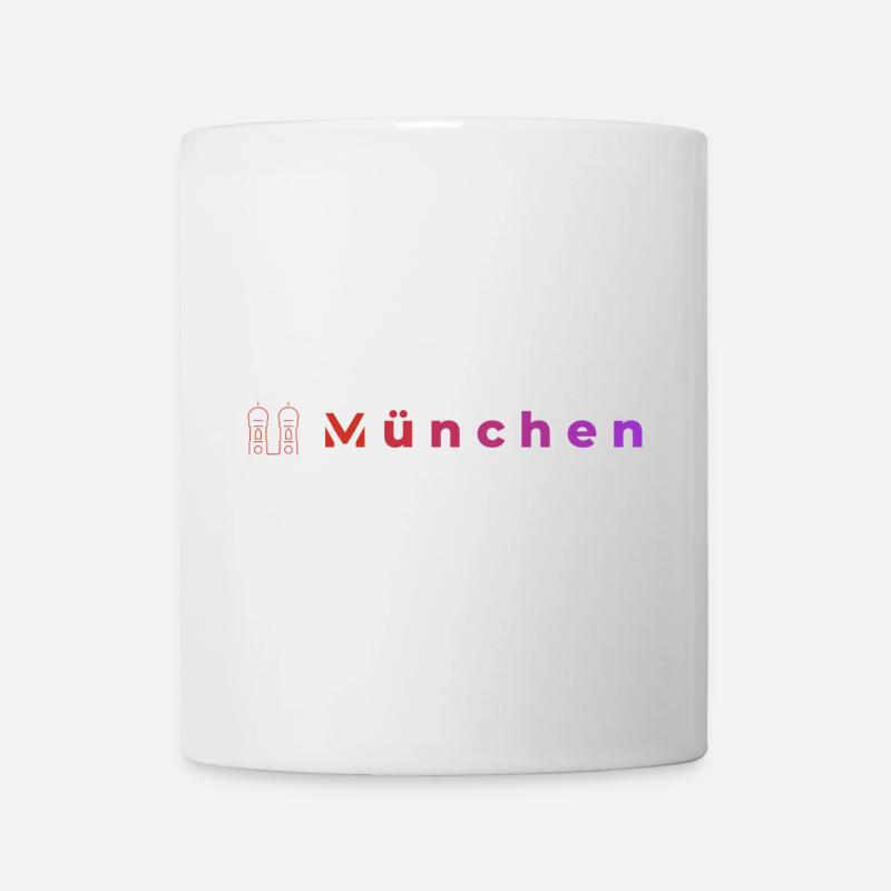 Munich Night Lights - Mug - white