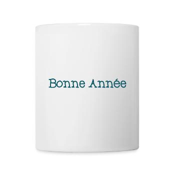 BONNE ANNEE. SAINT SYLVESTRE. NOUVELLE ANNÉE - Mug blanc - blanc - Devant