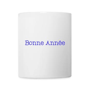 BONNE ANNEE. SAINT SYLVESTRE. NOUVELLE ANNÉE - Mug blanc - blanc - Devant
