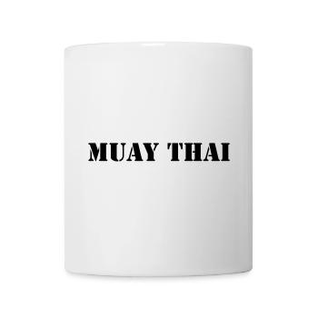 MUAY THAI - Tasse - Weiß - Vorne