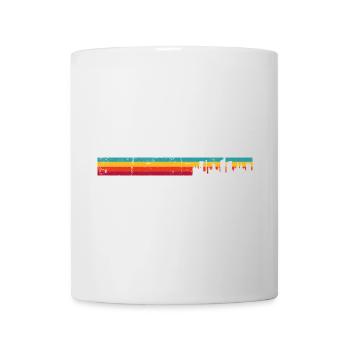 Liverpool skyline rétro - Mug blanc - blanc - Devant