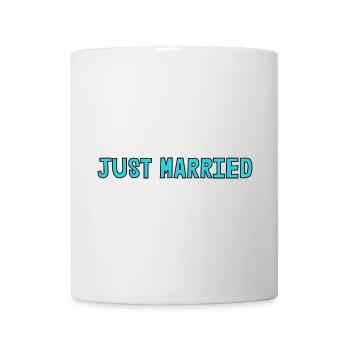 ICH HABE GERADE GEHEIRATET. Junggesellinnenabschied. VALENTINSTAG. PAAR. LIEBE - Tasse - Weiß - Vorne