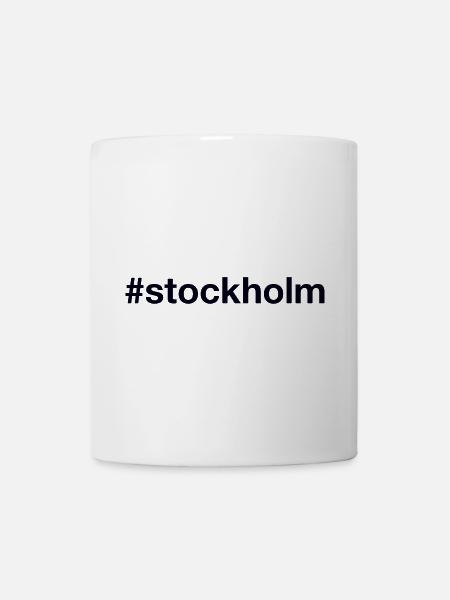 STOCKHOLM Sweden Sverige Schweden - Tasse - Weiß