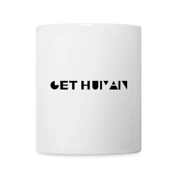 Get Human - Tasse - Weiß - Vorne