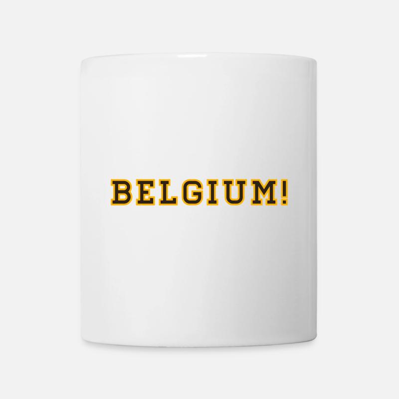 Belgique! - Mug blanc - blanc