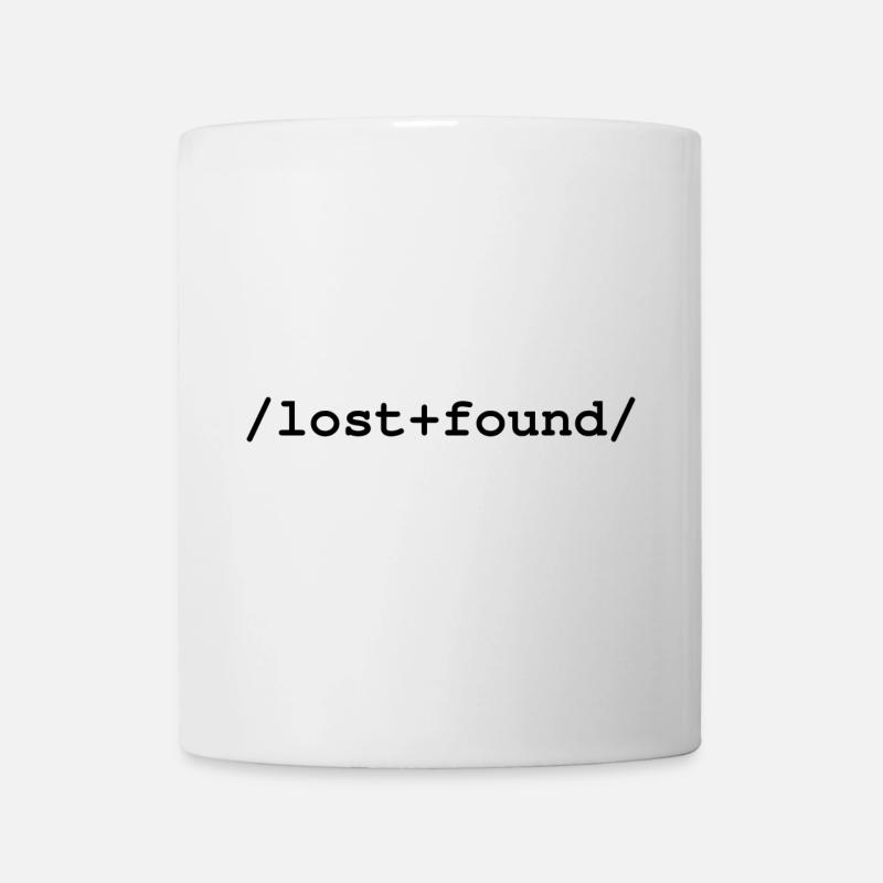 Lost+Found - Ordner /lost+found/ - Tasse - Weiß
