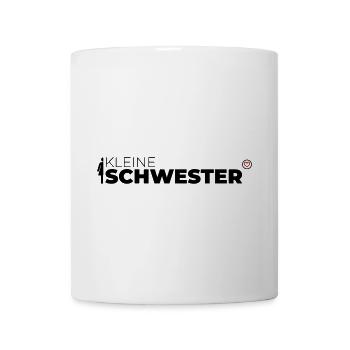 Kleine Schwester - Tasse - Weiß - Vorne
