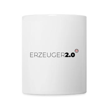Erzeuger 2 0 - Tasse - Weiß - Vorne
