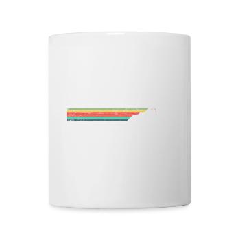 Mountain Ridge Rainbow Stripes - Mug - white - Front