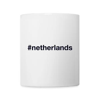 NETHERLANDS Hashtag Niederlande - Tasse - Weiß - Vorne