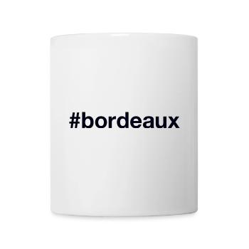 BORDEAUX Hashtag - Mug blanc - blanc - Devant