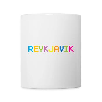 REYKJAVIK Iceland Island - Tasse - Weiß - Vorne