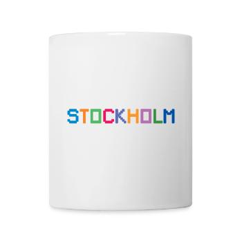 STOCKHOLM Suède Schweden - Mug blanc - blanc - Devant