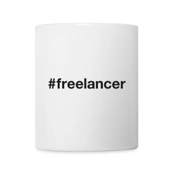 Freelancer Hashtag - Mug - white - Front