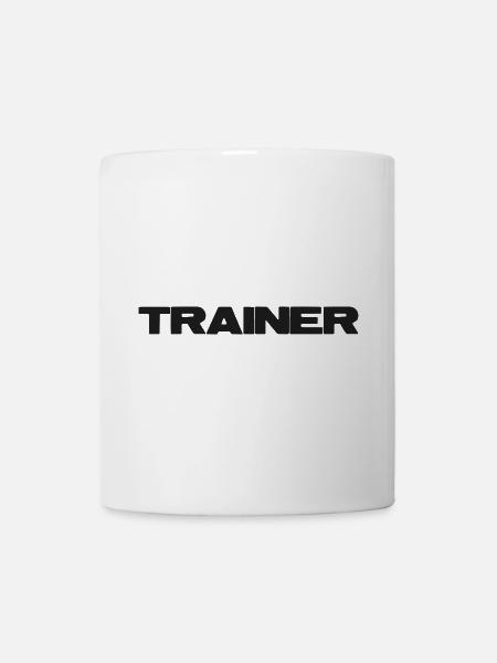 Trainer Bold - Tasse - Weiß