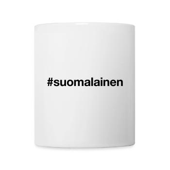 SUOMALAINEN Hashtag I'm Finn Finland - Mug - white - Front