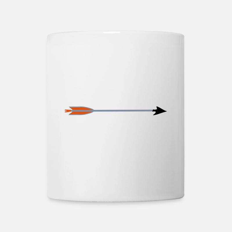 mittelalterliche Bogenschießen Pfeil Broadhead von - Tasse - Weiß