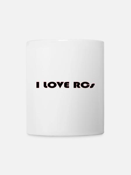 I love Rcs - Mug - white