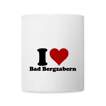I Love Bad Bergzabern - Tasse - Weiß - Vorne