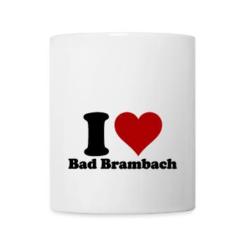 I Love Bad Brambach - Mug - white - Front