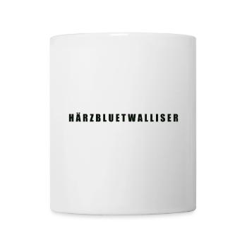 Härzbluetwalliser Kanton Walliser - Tasse - Weiß - Vorne