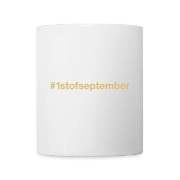 Born on September 1 Birthday birthday - Mug - white - Front