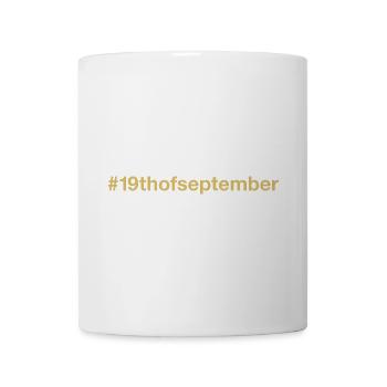 born on September 19 Birthday birthday - Mug - white - Front
