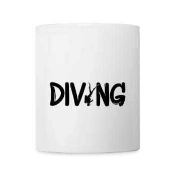 Tauchen Diving - Tasse - Weiß - Vorne