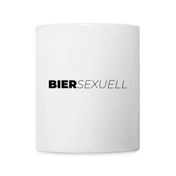 Biersexuell - Tasse - Weiß - Vorne