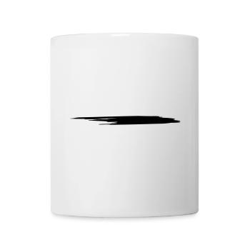 Marqueur de bande de trait Blobs (VECTORGRAPHIC) - Mug blanc - blanc - Devant