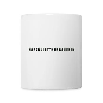 Härzbluetthurgauerin Kanton Thurgau - Tasse - Weiß - Vorne