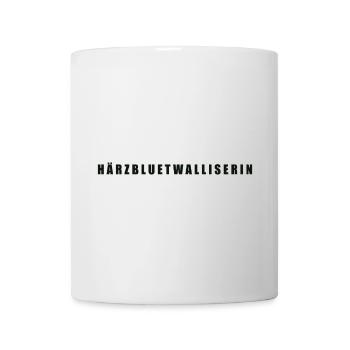 Härzbluetvaliserin Valais - Mug - white - Front