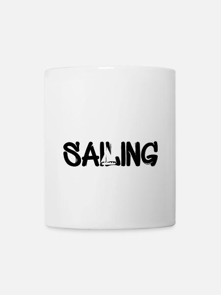 sailing - Tasse - Weiß