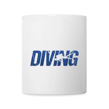 tauchen diving dive - Tasse - Weiß - Vorne